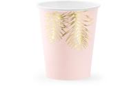 Partydeco Becher Blätter