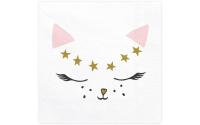 Partydeco Servietten Cat