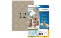 Herma Etiketten aus Silphie Papier, braun