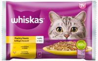 WHISKAS Geflügel Auswahl in Gelee 7+