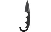 CRKT Messer Minimalist Drop Point Black