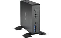 Shuttle nano Barebone NC40U7 schwarz