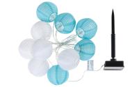 COCON Lichterkette Solar blau/weiss