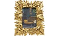 Kare Bilderrahmen Leaves Gold