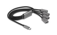 Delock 4 Port USB2.0 Kabel-Hub