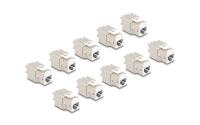 Delock Keystone Modul RJ45 Buchse zu LSA