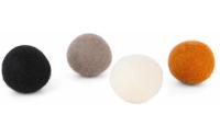 District70 Glow Felt Ball Toys 4Stk.