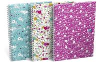 Oxford GO Floral Spiralbuch A5
