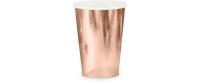Partydeco Becher uni rosegold
