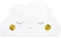Partydeco Servietten Wolke