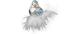 Inge Weihnachtskugel ZartesZwitschern,Vogel