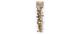 Inge Spirale mit Sternen, Champagne, 1 Stk.