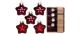 Inge Weihnachtskugel Smooth Port Herz, 8Stk