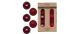 Inge Weihnachtskugel Smooth Port, 6 Stück