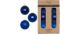 Inge Weihnachtskugel Royal Blue, 6 Stück