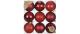 Inge Weihnachtskugel Morello Cherry, 9 Stk