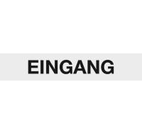 Schild Eingang