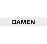 Schild DAMEN 210x40 mm