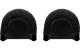 Shure 2x Windschutz, schwarz