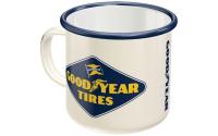 Nostalgic Art Emaille Becher Goodyear