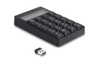 Delock 2 in 1 USB-A Nummernblock Kabellos