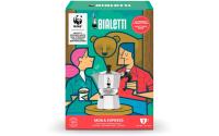 Bialetti Moka Express 3 Ta. + WWF Tasche