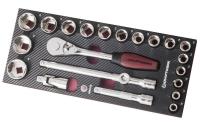 Kraftwerk 22-t.Steckschlüsselsatz 1/2
