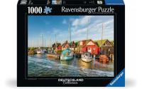 Puzzle Romantische Hafenwelt