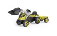 Smoby Traktor Farmer Max mit Anhänger