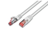 Wirewin Patchkabel: S/FTP, 25m, weiss