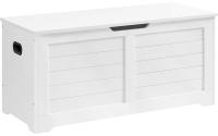 Vasagle Truhe Landhausstil, Weiss