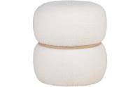 House Nordic Milford Pouf Weiss