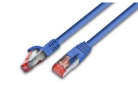 Wirewin Patchkabel: F/UTP, 20m, blau