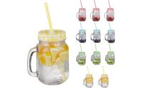 relaxdays Trinkglas Summer 12er Set