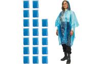relaxdays Regenponcho einweg 20er Set