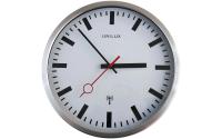 UNILUX Wanduhr Station Metallgrau