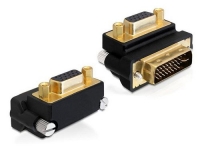 Adapter DVI-I Stecker auf VGA Buchse 270°