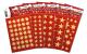 Herma Weihnachtssticker Goldsterne Set