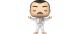 Figur Freddie Mercury 9 cm