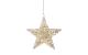 STT LED Dekoration Gold hanging star