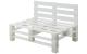 COCON Palettensofa weiss