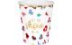 B+C Becher Flaggen 2.5dl