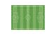 B+C Tischset Womens Football grün
