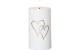 Star Trading LED Memorial Kerze Heart