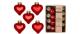 Inge Weihnachtskugel Herz Classic Chianti