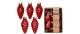 Inge Weihnachtskugel Zapfen Classic Chianti