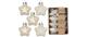Inge Weihnachtskugel Stern Blanched Almond