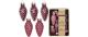 Inge Weihnachtskugel Zapfen Dusty Rose