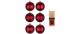 Inge Weihnachtskugel Morello Cherry