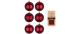 Inge Weihnachtskugel Morello Cherry